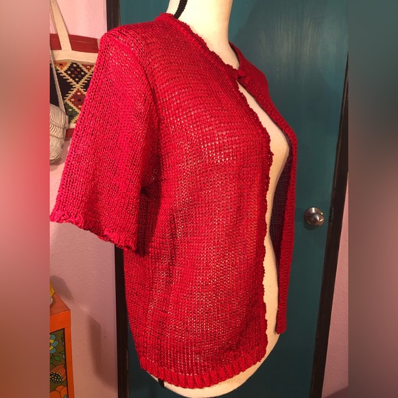 Vintage Sag Harbor Short Sleeve Sweater - Picture 13 of 16